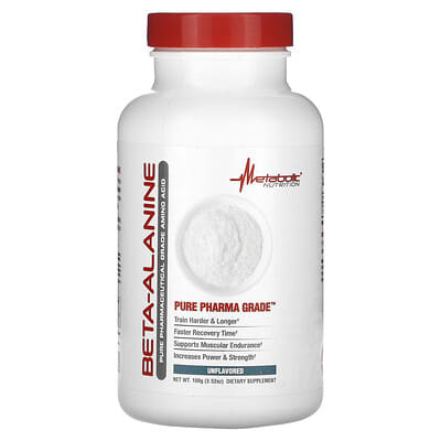 Бета-аланин Metabolic Nutrition Unflavored, 3.52 oz (100 g)