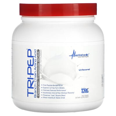 Tri-Pep®, аминокислоты с разветвленной цепью, без вкуса, 400 g