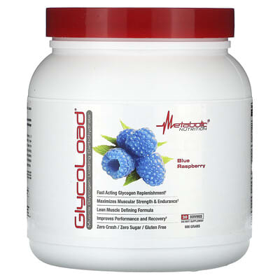 GlycoLoad®, голубая малина, 600 g