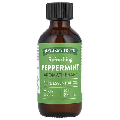 Эфирное масло Pure Essential Oil, Refreshing Peppermint, 2 fl oz (59 ml)