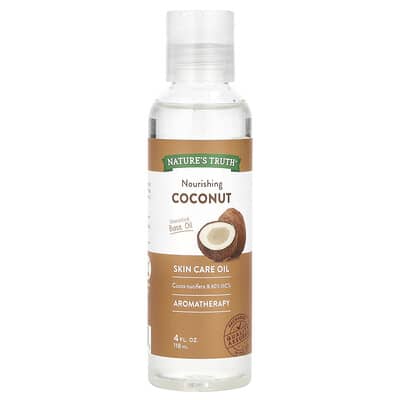 Масло для ухода за кожей, питательное кокосовое, 4 fl oz (118 ml)
