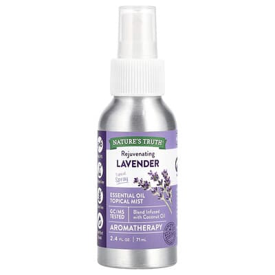 Эфирное масло в виде миста Essential Oil Topical Mist, Rejuvenating Lavender, 2.4 fl oz (71 ml)