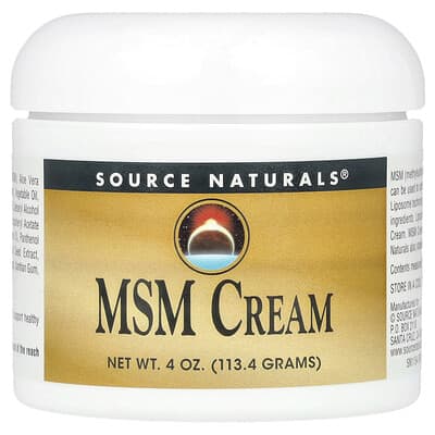 MSM крем, 4 oz (113.4 g)