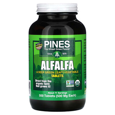 Pines International Alfalfa, 500 таблеток