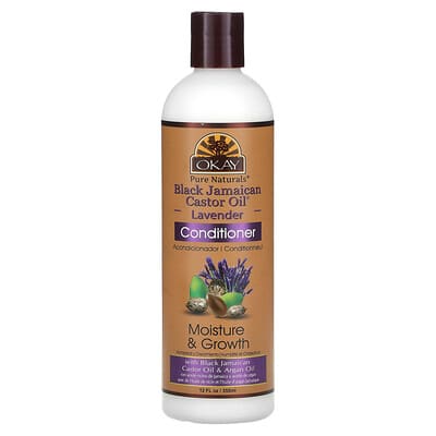 Кондиционер Okay Pure Naturals Black Jamaican Castor Oil Lavender 12 fl oz (355 ml)