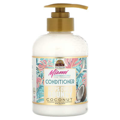 Miami South Beach Curls, Conditioner, Coconut , 12 oz (354.8 ml)