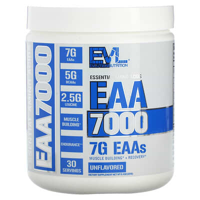 EAA 7000, без вкуса, 8.4 oz (237 g)