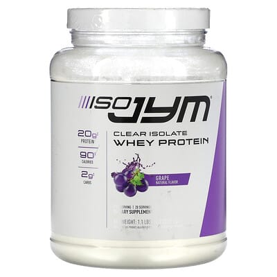 Сыворотка JYM Supplement Science Clear Isolate Whey Protein Grape 1.1 lbs (18.3 oz)