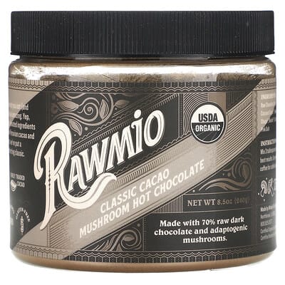 Шоколадный напиток Mushroom Hot Chocolate, Classic Cacao, 8.5 oz (240 g)