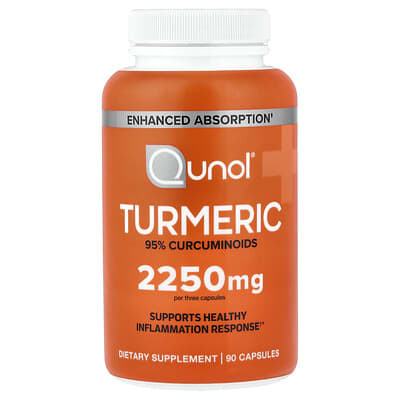 Qunol Turmeric, 90 капсул