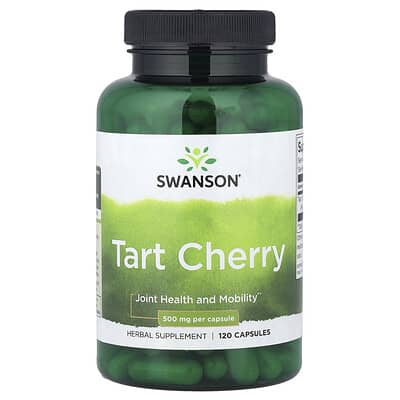 Экстракт вишни, 500 mg, 120 капсул Swanson Vitamins