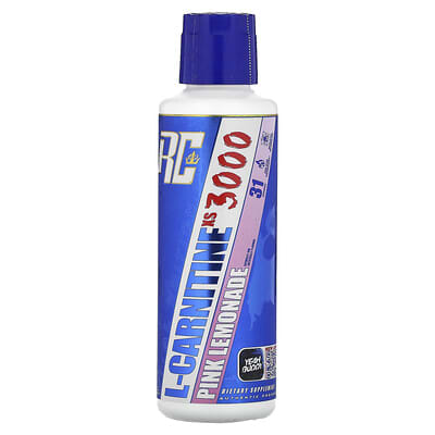 L-Carnitine XS 3000 Vital Edition, Pink Lemonade, 16 fl oz (473.28 ml)