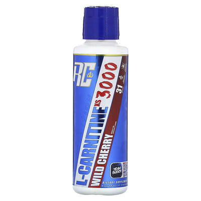 Vital Edition, L-Carnitine XS™ 3000, дикая вишня, 16 fl oz (473.28 ml)