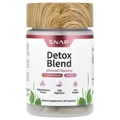 Детокс-смесь Advanced Cleansing, 60 капсул от Snap Supplements