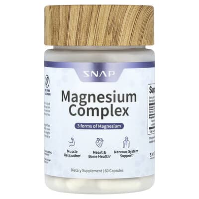 Комплекс магния Snap Supplements, 60 капсул
