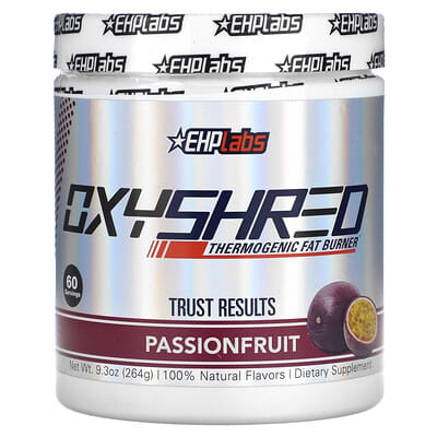 OxyShred, Thermogenic Fat Burner, Passionfruit, 9.73 oz (276 g)