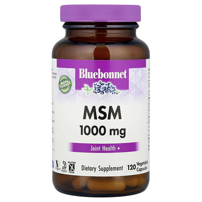 MSM, 1,000 mg, 120 растительных капсул