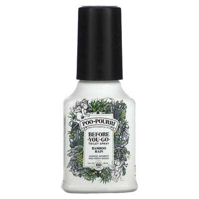 Poo-Pourri Before-You-Go® спрей для туалета, Bamboo Rain, 2 oz (59 ml)
