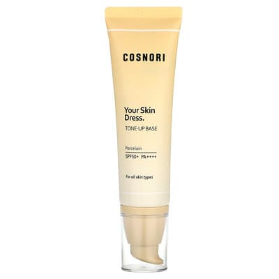 Cosnori Your Skin Dress, тональная база, SPF 50+ PA++++, Porcelain, 1.7 fl oz (50 ml)