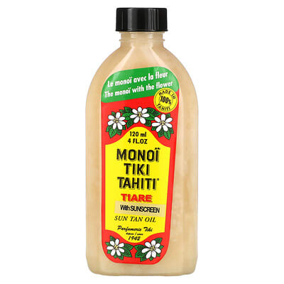 Масло для загара с солнцезащитным кремом, SPF 3, 4 fl oz (120 ml)