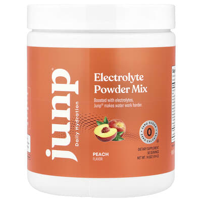 Electrolyte Powder Mix, Peach, 14.6 oz (414 g)
