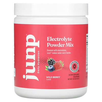 Electrolyte Powder Mix, Wild Berry, 12.8 oz (363.6 g)