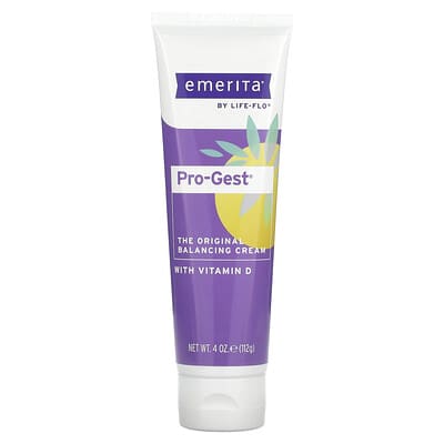 Крем Emerita Pro-Gest® с витамином D3, 4 унции (112 г)