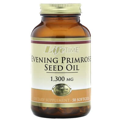 Масло примулы вечерней, 1,300 mg, 50 Softgels