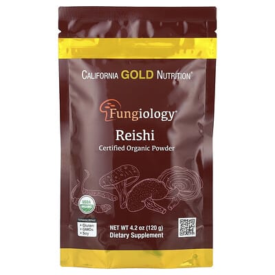 Fungiology® органический порошок рейши, 120 g