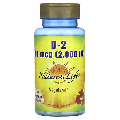 Strengthening D-2, 50 mcg (2,000 IU), 90 Capsules