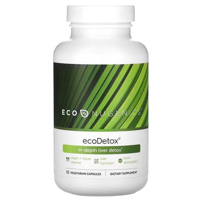 EcoDetox® 90 вегетарианских капсул