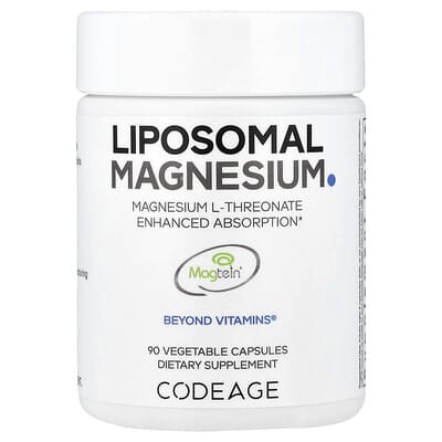 Liposomal Magnesium L-Threonate, 90 Vegetable Capsules