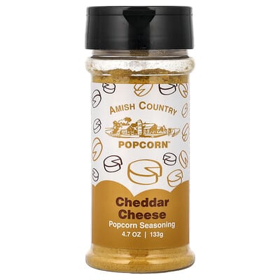 Popcorn Seasoning, Cheddar Cheese, 4.7 oz (133 g)