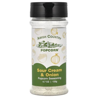 Приправа для попкорна, Сметана и лук, 4.7 oz (133 g)