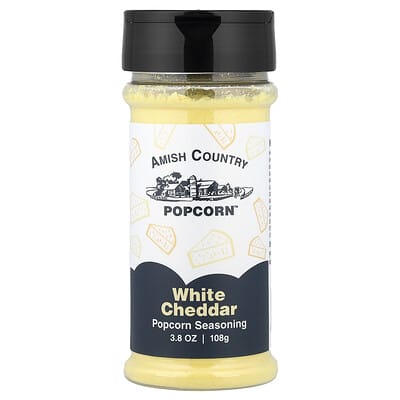 Popcorn Seasoning, White Cheddar, 3.8 oz (108 g)