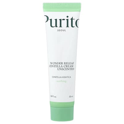 Крем Wonder Releaf Centella, без запаха, 1.69 fl oz (50 ml)
