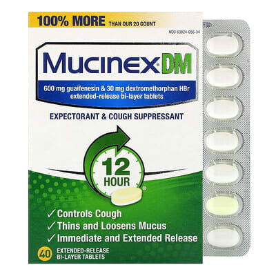 DM, 40 Extended Release Tablets