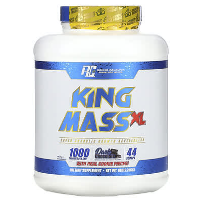 Ronnie Coleman, Signature Series, King Mass XL®, темный шоколад, 6 lb (2.75 kg)