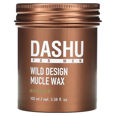 For Men, Wild Design Muscle Wax, 3.38 fl oz (100 ml)