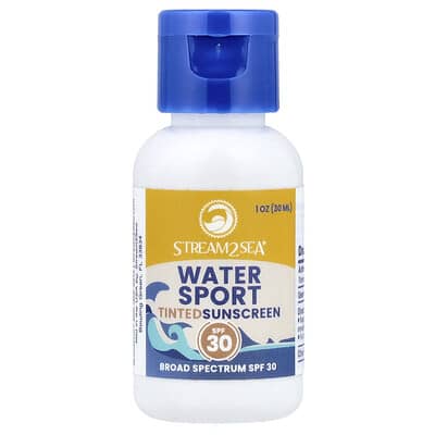 Water Sport Tinted Sunscreen, SPF 30, 1 oz (30 ml)