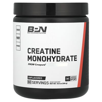 Creatine Monohydrate, Unflavored, 10.6 oz (300 g)