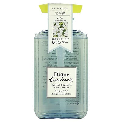 Шампунь для восстановления и блеска Moist Diane Blue Jasmine, 16.9 fl oz (500 ml)