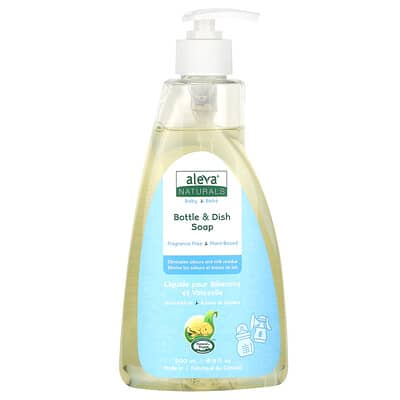 Мыло для детских бутылочек и посуды Aleva Naturals, без отдушек, 16.9 fl oz (500 ml)