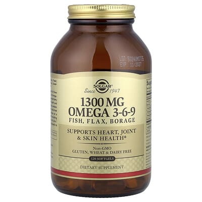 Omega 3-6-9, 120 Softgels