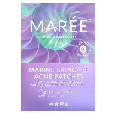 Патчи от прыщей Marine Collagen, 72 Dots