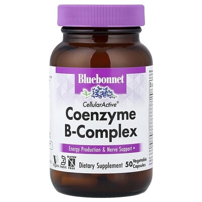 CellularActive® Coenzyme B-Complex, 50 растительных капсул