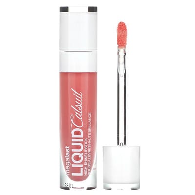 wet n wild MegaLast жидкая помада, High-Shine, 941B Peach Stole My Look, 0.2 oz (5.7 g)