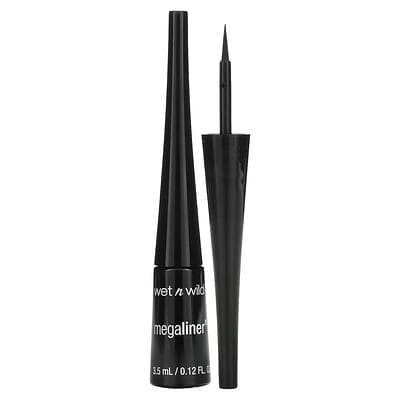 MegaLiner, Liquid Eyeliner, C871A Black, 0.12 fl oz (3.5 ml)