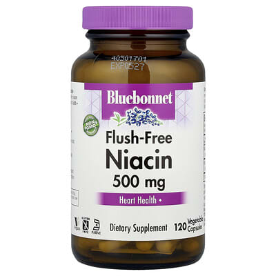 Flush-Free Niacin, 120 Vegetable Capsules