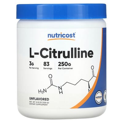 L-Citrulline, без вкуса, 8.8 oz (250 g)